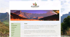 Desktop Screenshot of ezulwiniresort.co.za